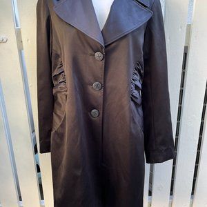 Tahari Black Evening Coat